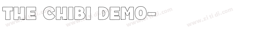 THE CHIBI DEMO字体转换